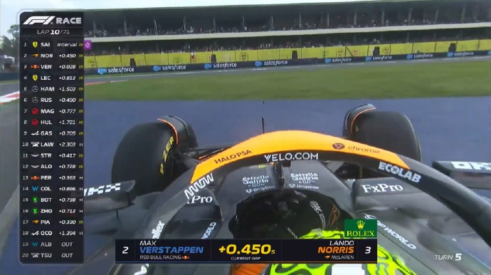 🏁F1墨西哥站正赛:塞恩斯夺冠 诺里斯第二 勒克莱尔第三 维斯塔潘被罚时20秒